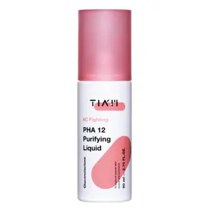 TIAM AC Fighting PHA 12 Purifying Liquid Sensitive Skin Acne-Prone Skin 80ml Moisturizer For Wrinkles Antiaging