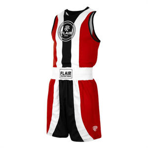 ชุดฝึกเล่นกีฬาคิกบ็อกซิ่งชุดเสื้อกล้ามชกมวยพิมพ์ลายดิจิทัลชุดเสื้อกล้ามนักสู้กางเกงขาสั้น - Product Image 1