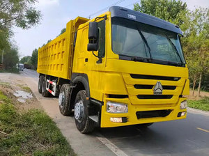 Camions à benne basculante 8x4 à 12 roues, capacité 16-25 tonnes, pour travaux de construction civile lourde et terrassement à grande échelle, à vendre - Product Image 6