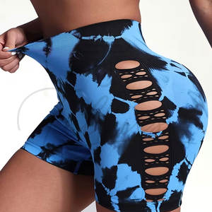 Shorts de sport amples pour femmes, taille haute, décontractés, pour la course à pied, le sport, la salle de sport, confortables, unis - Product Image 5