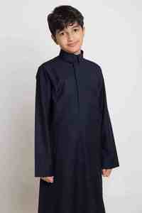 Jubba Thobe para Hombre con Cuello Redondo, Tela Suave, Talla Grande, para Todas las Temporadas, Diseño Más Reciente de 2025, Precio de Fábrica, MOQ Bajo - Product Image 3