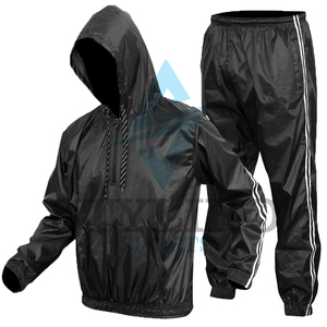 Traje de Sauna Unisex de Primera Calidad, Más Vendido, para Pérdida de Peso, Ejercicio Intenso, Quema de Grasa, Cintura Elástica de Nailon/Poliéster - Product Image 3
