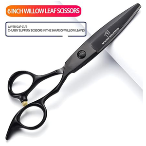 Ensemble de ciseaux de coiffure professionnels en acier inoxydable de qualité supérieure SUS 440C outil 4 pièces lame tranchante pour une utilisation en beauté - Product Image 5