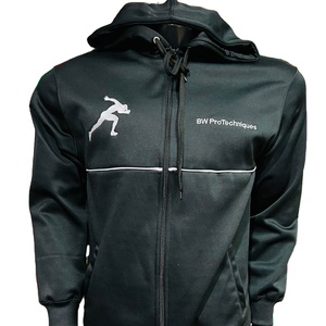 Chándal de invierno gris ligero de alta calidad para hombre, ropa de entrenamiento informal deportiva activa, opciones de maternidad de talla grande impresas - Product Image 1