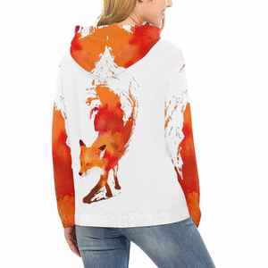 Sweat-shirts à capuche unisexes respirants en polaire polyester/coton avec logo personnalisé brodé, impression sérigraphique en relief et sublimation 3D - Product Image 2