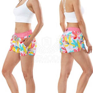 Short de plage respirant pour femme avec ceinture élastique pour le confort et le style Short pour femme - Product Image 6