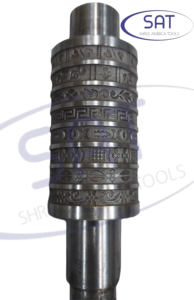 Rouleau de gravure personnalisé en or et argent pour machines à rouler, design multiple, Afrique, Suriname, Malaisie - Product Image 6