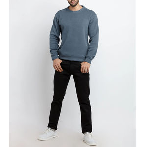 Nouveau Design Sweatshirts Avec Logo Personnalisé Imprimé Personnalisé 100% Coton Fait Casual Wear Hommes Sweatshirts En Gros - Product Image 1