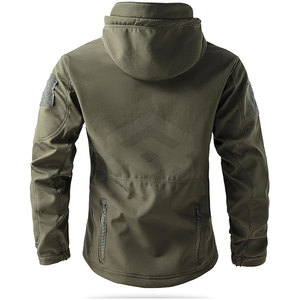 เสื้อแจ็คเก็ตยุทธวิธีสำหรับผู้ชาย ระบายอากาศได้ดี คอตั้ง ปรับแต่งได้ เหมาะสำหรับกิจกรรมกลางแจ้ง ใส่ได้ในฤดูหนาว ผลิตในปากีสถาน ขายดี - Product Image 4