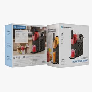 Powerology Aqua Frost Instant Slushie Machine Électrique En Acier Inoxydable Automatique Ménage Application - Product Image 4