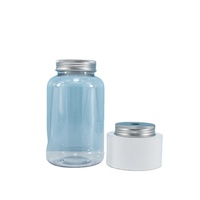 Bouteille de boisson de jus à bouchon en aluminium de 500ml, bouteille de boisson en plastique, bouteille de thé au lait