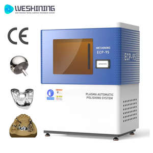 Un tecnico banco superiore laboratorio dentale materiale in metallo lega di amalgama nichel cromo lega dentale colata strumenti per lucidare la macchina - Product Image 2