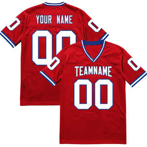 Maillot de football américain grande taille, qualité supérieure, matière durable, séchage rapide, respirant, anti-UV, anti-bactérien, sport - Product Image 4