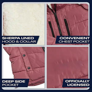 แจ็กเก็ตผ้ายีนส์สำหรับผู้ชายวินเทจผ้าบุนวมโอเวอร์ไซส์มีฮู้ดซิปซักได้สำหรับฤดูหนาว - Product Image 3