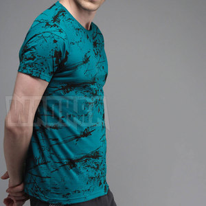 เสื้อยืดซับลิเมชั่นคุณภาพสูงน้ำหนักเบาสำหรับผู้ชาย ไซส์พลัส ทรงเข้ารูป เสื้อยืดซับลิเมชั่นสำหรับผู้ชาย - Product Image 2