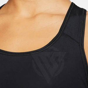 Sujetador deportivo personalizado para mujer de secado rápido y transpirable con posición de logotipo frontal nuevo diseño - Product Image 4