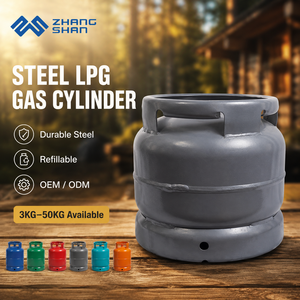 Bombola di Gas <span class=keywords><strong>GPL</strong></span> da 6kg per Riscaldatore da Campeggio, Specifiche Standard Zhangshan, Riciclabile, Marca Rinomata - Product Image 1