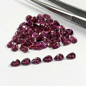 <span class=keywords><strong>Aaa</strong></span> chất lượng 3X4Mm Màu Hồng Tự Nhiên Tourmaline Mặt Lê Cắt Handmade Đối Với Trang Sức Làm Số Lượng Lớn Loose Đá Quý Cửa Hàng Trực Tuyến Bây Giờ - Product Image 2