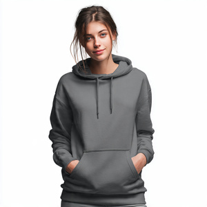 Sudadera con Capucha OEM para Mujer, Sudadera de Forro Polar de 500 GSM, Sudadera de Forro Polar Grueso para Invierno, Sudadera con Capucha para Mujer - Product Image 3
