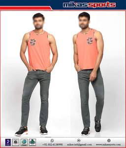 Nuevo diseño Active Wear Regular Fit sin mangas Gym Tank Top para hombres Summer Wear Mejor precio Quick Dry Men Tank Top - Product Image 5