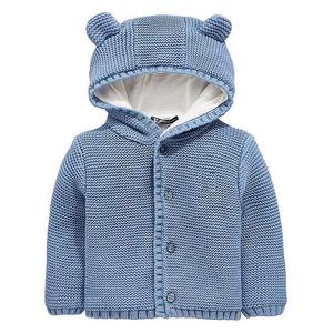 Cárdigan Infantil de Talla Grande, Ecológico, Antiencogimiento, Antipilling, Antiarrugas, de Algodón Grueso, Bordado de Invierno, Calidad Premium - Product Image 4