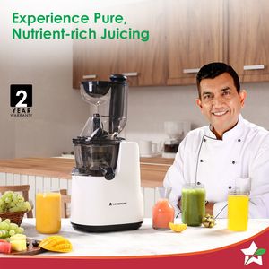 Exprimidor de Frutas Wonderchef Regenta de 240W, Exprimidor Lento de Frutas por Presión en Frío, Exprimidor Centrífugo Eléctrico de Alta Resistencia - Product Image 2