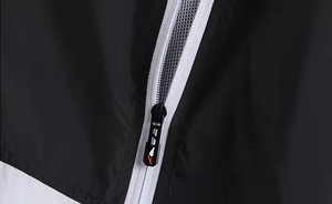 เสื้อแจ็คเก็ตวินด์เบรกเกอร์สำหรับผู้ชาย ผลิตจากโพลีเอสเตอร์ กันน้ำ ออกแบบเพื่อความสบายและการฝึกซ้อมกลางแจ้ง มีจำหน่ายแล้ว - Product Image 5
