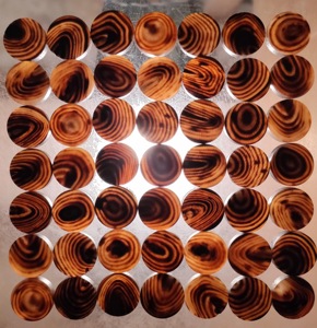 กระดุมเขาควายธรรมชาติสีธรรมชาติสำหรับอุปกรณ์ตกแต่งเสื้อผ้า - Product Image 1