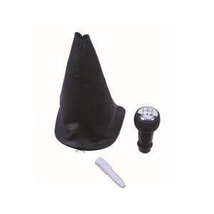 Funda de Palanca de Cambios Renault 2403 AP 7588 PC Cromada de 6 Velocidades para Mondeo y 5 Velocidades para Clio IV Hecha de PU y Cuero - Product Image 1