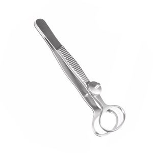 Pinces à chalazion manuelles en acier inoxydable 12x14mm, instrument chirurgical ophtalmique réutilisable, certifié CE - Product Image 4