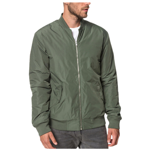 Chaquetas informales de diseñador de talla grande para hombre, venta al por mayor, cortavientos de color sólido a prueba de viento, ropa de moda en oferta, chaqueta Bomber - Product Image 1