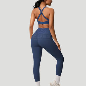 Comfortable High Manufacture <b>Women</b> Yoga <b>Set</b> Legging & Bra Jacket With Long Sleeve Light <b>Weight</b> <b>Women</b> Yoga <b>Set</b> - Product Image 4