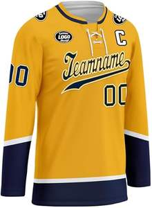 Le plus populaire concevez votre propre logo uniforme de hockey sur glace grande taille pour adulte - Product Image 4