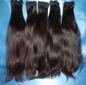 Extensions de cheveux humains indiens Remy lisses et naturels de qualité supérieure Super Double Drawn Ends de qualité supérieure - Product Image 4