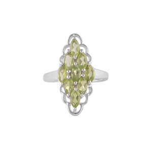 Shah Gems Women's Luxury Natural Iolite Gemstone <b>Ring</b> in 925 Sterling <b>Silver</b> for Everyday Wear Marquise Oval Cut Inlay Setting - Product Image 4