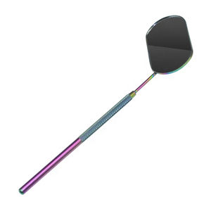 Miroir d'examen cosmétique professionnel mural, prix d'usine, personnalisé, compact, en acier inoxydable plaqué or, outil personnalisé - Product Image 3