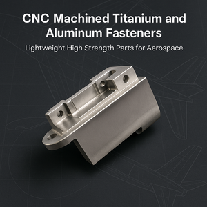 ตัวยึดสแตนเลสและอลูมิเนียมกลึง CNC น้ำหนักเบาชิ้นส่วนความแข็งแรงสูงพร้อมลวด EDM สำหรับการบินและอวกาศ - Product Image 3