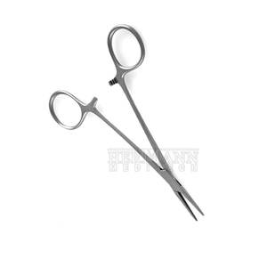 Fórceps hemostáticos de acero inoxidable reutilizables, esterilización a alta temperatura de punta fina, certificado ISO13485 para uso quirúrgico en hospitales - Product Image 6