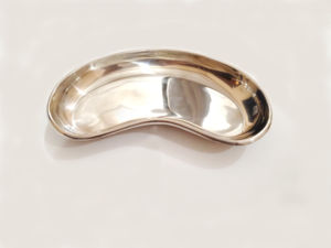 Medicina multiuso in acciaio inox a forma di rene vassoio medico monouso in acciaio inox piatto renale - Product Image 2