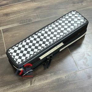 Nouvel étui pour fer à friser en cuir de vachette artisanal à motifs, résistant à la chaleur, en cuir véritable, pochette de rangement pour outils capillaires, idéal pour les voyages - Product Image 1