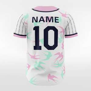 High Quality <b>Baseball</b> Jersey Polyester Breathable Men's Wholesale Supplier - Product Image 3