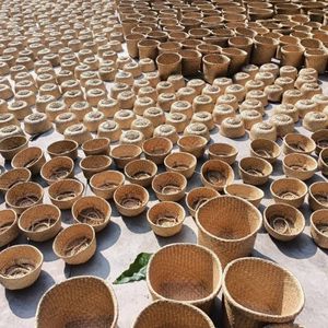 HIGH QUALITY <b>seagrass</b> <b>basket</b> for <b>storage</b> organizing items and daily home use with durable practical design Vietnam - Product Image 4