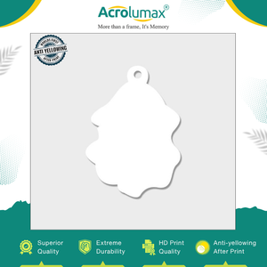 Precio de fábrica, excelente calidad, venta al por mayor, MDF y acrílico, hechos a mano, sublimación en blanco, adornos navideños hechos en la India - Product Image 2