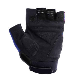 Gants de fitness en cuir avec logo personnalisé avec dos en maille d'air pour haltérophilie Gants de gymnastique - Product Image 2