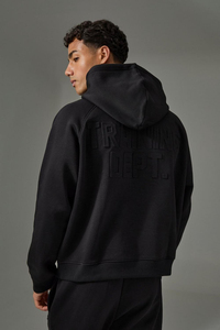 ชุดวอร์มมีฮู้ดสำหรับผู้ชายชุดออกกำลังกายแบบสวมหัวมีฮู้ดสลักลายนูนออกแบบได้ตามที่ต้องการชุดวอร์มแบบสวมศีรษะสำหรับวิ่งจ๊อกกิ้ง - Product Image 2