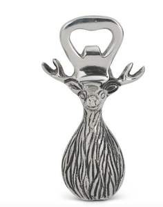 Abrebotellas con forma de ciervo plano vintage moderno hecho a mano personalizado al por mayor accesorios metálicos de aluminio para restaurantes y bares - Product Image 5