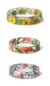 กำไลข้อมืออะคริลิคทำจากเรซินหลากสีสำหรับผู้หญิง - Product Image 3