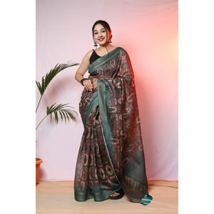 Chemisier de travail en coton imprimé numérique Maslin, de styliste traditionnel indien, fabricant et fournisseur indien - Product Image 1