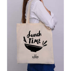Bolsas de Lona con Diseño de Hora del Almuerzo para Panadería, Oficina, Regalos Corporativos - Bolsas Térmicas para Almuerzo para Empleados - Product Image 4