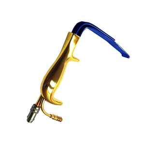 Retractor de senos Tebbetts de alta calidad con tubo de succión de dientes Retractor de senos Tebbetts de cirugía plástica chapada en oro - Product Image 2